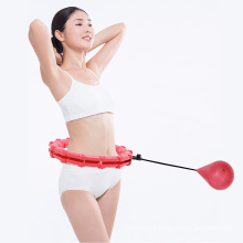 New Type 6 Sections Adjustable Adult Fitness Weighted Stainless Steel Wholesale Smart Electric Weighted Hula Hoop